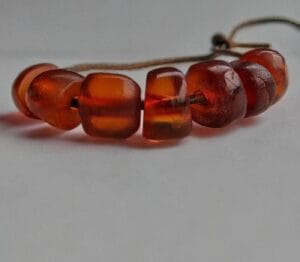 Authentic Amber Bracelet - Antique Tibetan - Image 6