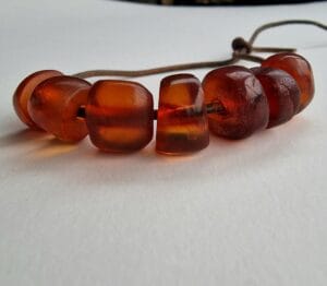 Authentic Amber Bracelet - Antique Tibetan - Image 15