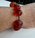 Authentic Amber Bracelet - Antique Tibetan - Image 16