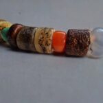 Sacred Kapala Beads Bracelet - Hand-Carved Bone - Image 3