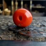 Unique Coral - Turquoise Amber Necklace - Image 3