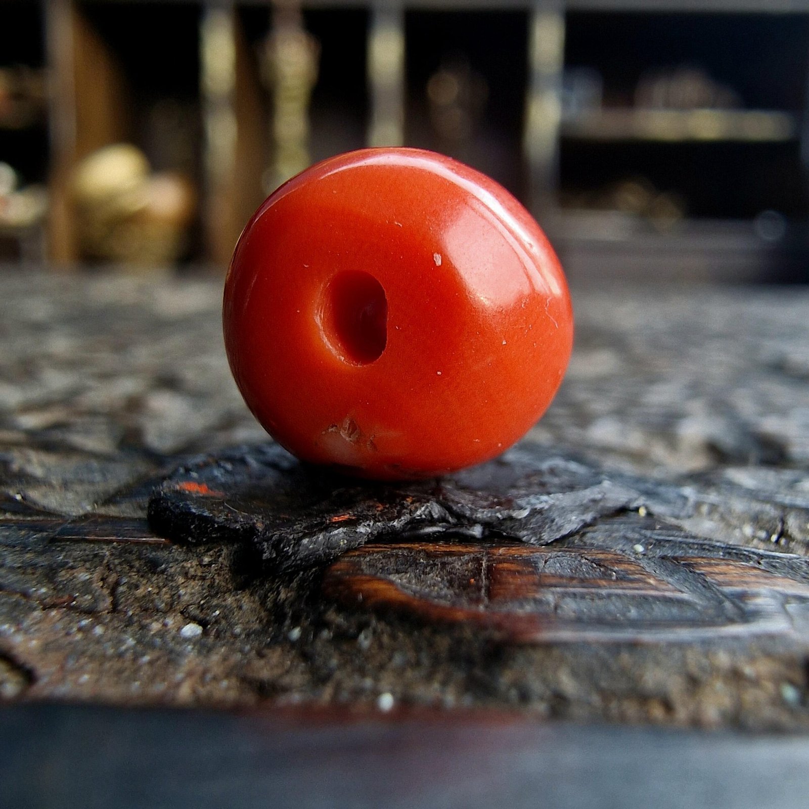 Coral, Turquoise, Amber beads necklace - Image 3