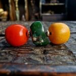 Unique Coral - Turquoise Amber Necklace - Image 9