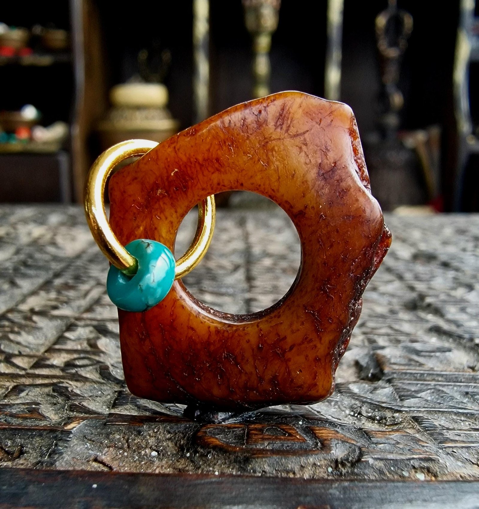 Unique Kapala - Skull Bone Amulet - Image 3