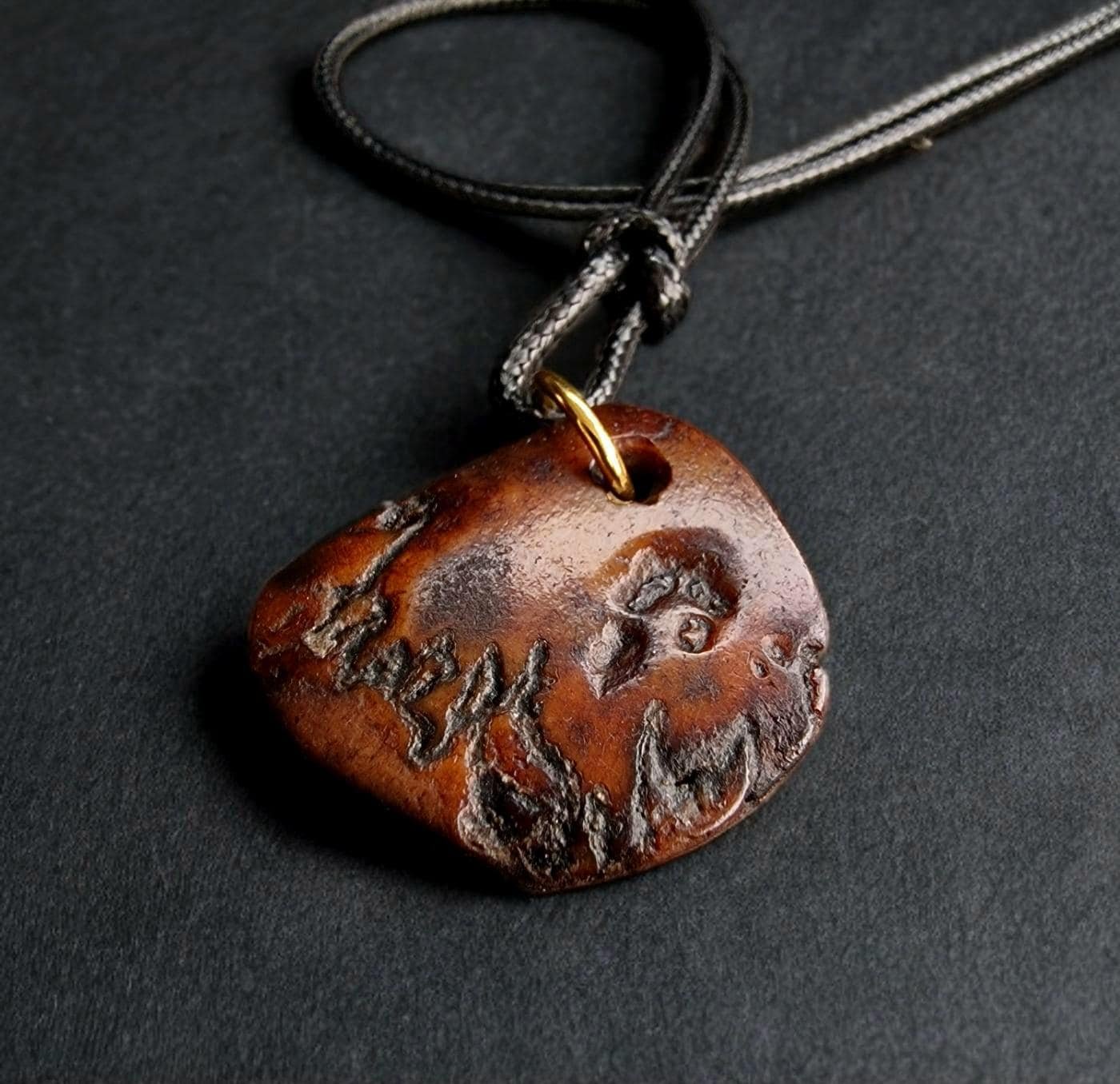 Unique Tibetan - Kapala Skull Amulet - Image 6
