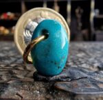 Unique Turquoise - Bead Necklace - Image 4