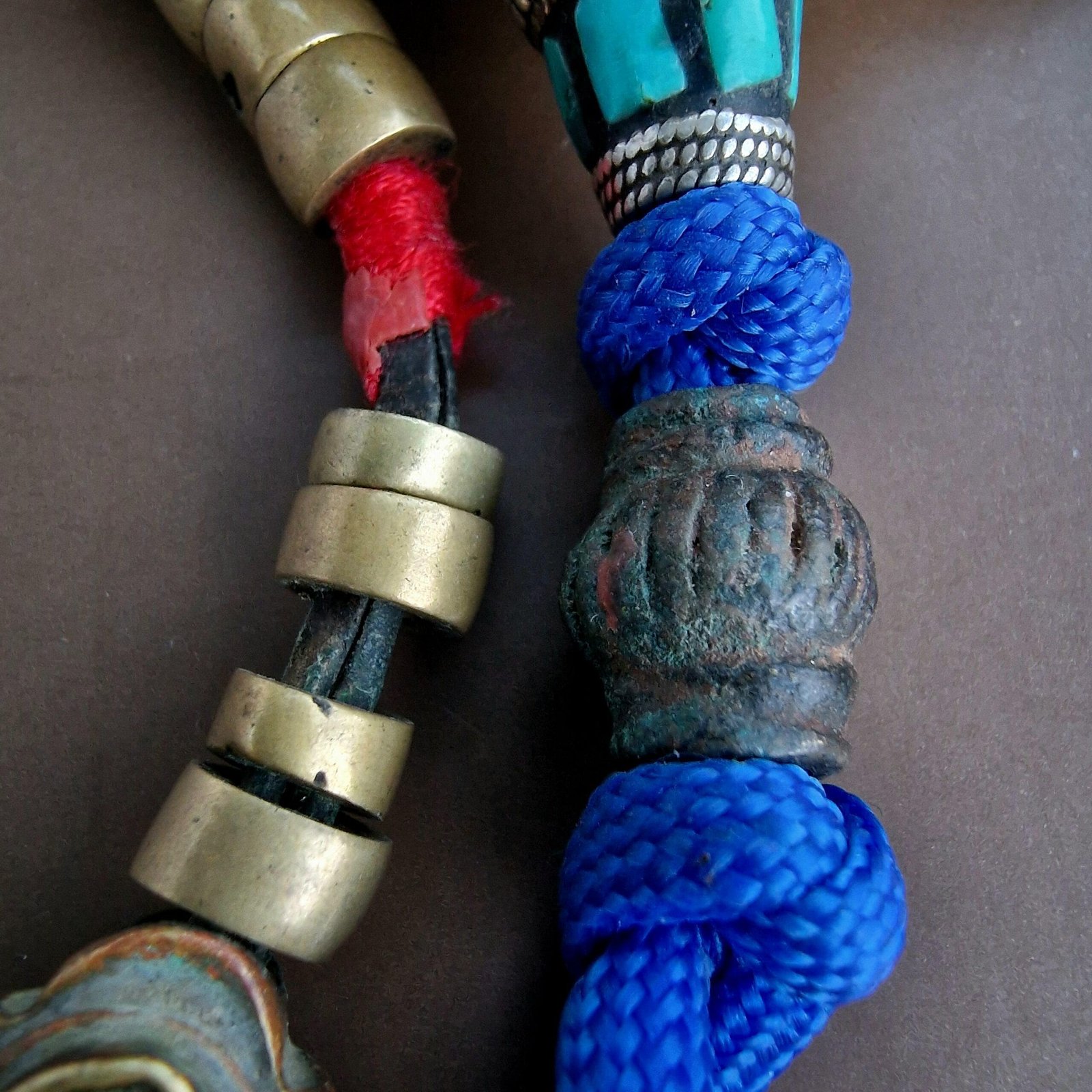 Kapala mala coral turquoise adorned - Image 6