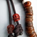 Unique Kapala - Bone Prayer Beads 108 - Image 5