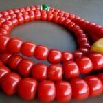 Unique Sherpa - Coral Prayer Beads - Image 3