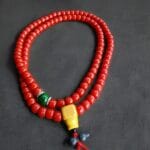 Unique Sherpa - Coral Prayer Beads - Image 6