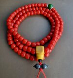 Unique Sherpa - Coral Prayer Beads - Image 9