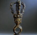 Tibetan antique Damaru drum | Prayer beads old bodhi mala 108, antique Coral, Dzi beads, Tibetan Turquoise, Special Gifts - Image 7