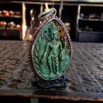 Sacred Avalokiteshvara Turquoise Ghau - Antique - Image 5