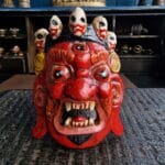 Unique Mahakala Mask - Antique Tibetan - Image 5