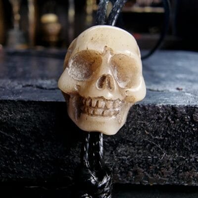 horn Skull bead Amulet