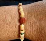 Tibetan antique Bracelet/Necklace | Prayer beads, old bodhi mala 108, antique Coral, Dzi beads, Tibetan Turquoise, Special Gifts - Image 7