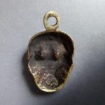 Unique Chittipati Skull Amulet - Antique Tibetan - Image 4