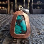 Turquoise Mahakala ghau Sculpture - Image 4