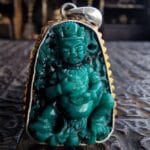Turquoise Mahakala ghau Sculpture - Image 5