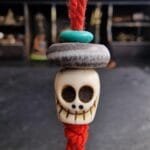 Antique Tibetan Chitipati Amulet / Tibetan Turquoise, antique Coral, Skull beads, Mala Prayer beads old 108, Dzi beads, Special Gifts