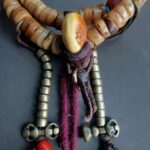 Authentic Tibetan Bone Mala - Antique Yak Bone - Image 3