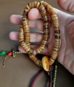 Authentic Tibetan Bone Mala - Antique Yak Bone - Image 5