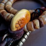 Authentic Tibetan Bone Mala - Antique Yak Bone - Image 6
