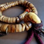 Authentic Tibetan Bone Mala - Antique Yak Bone - Image 11
