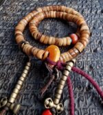 Authentic Tibetan Bone Mala - Antique Yak Bone - Image 12