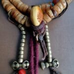 Authentic Tibetan Bone Mala - Antique Yak Bone - Image 13