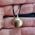 Antique Tibetan Amulet Thogchag| Sky Metal Alloy Talisman|20th Century| Rare Buddhist Protection Pendant| Turquoise, antique Coral, Dzi bead - Image 6