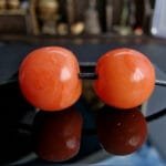 Antique Tibetan Coral and Turquoise beads | Rare Barrel Red Coral Beads | 19th Century Amulet7