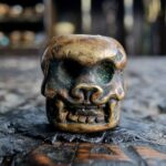 Antique Tibetan Amulet Thogchag| Sky Metal Alloy Talisman - Image 2