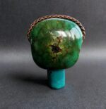 Tibetan antique Turquoise Guru bead| antique old Mala Prayer beads, bodhi mala 108, antique Coral, Dzi beads, Kapala Skull beads - Image 5