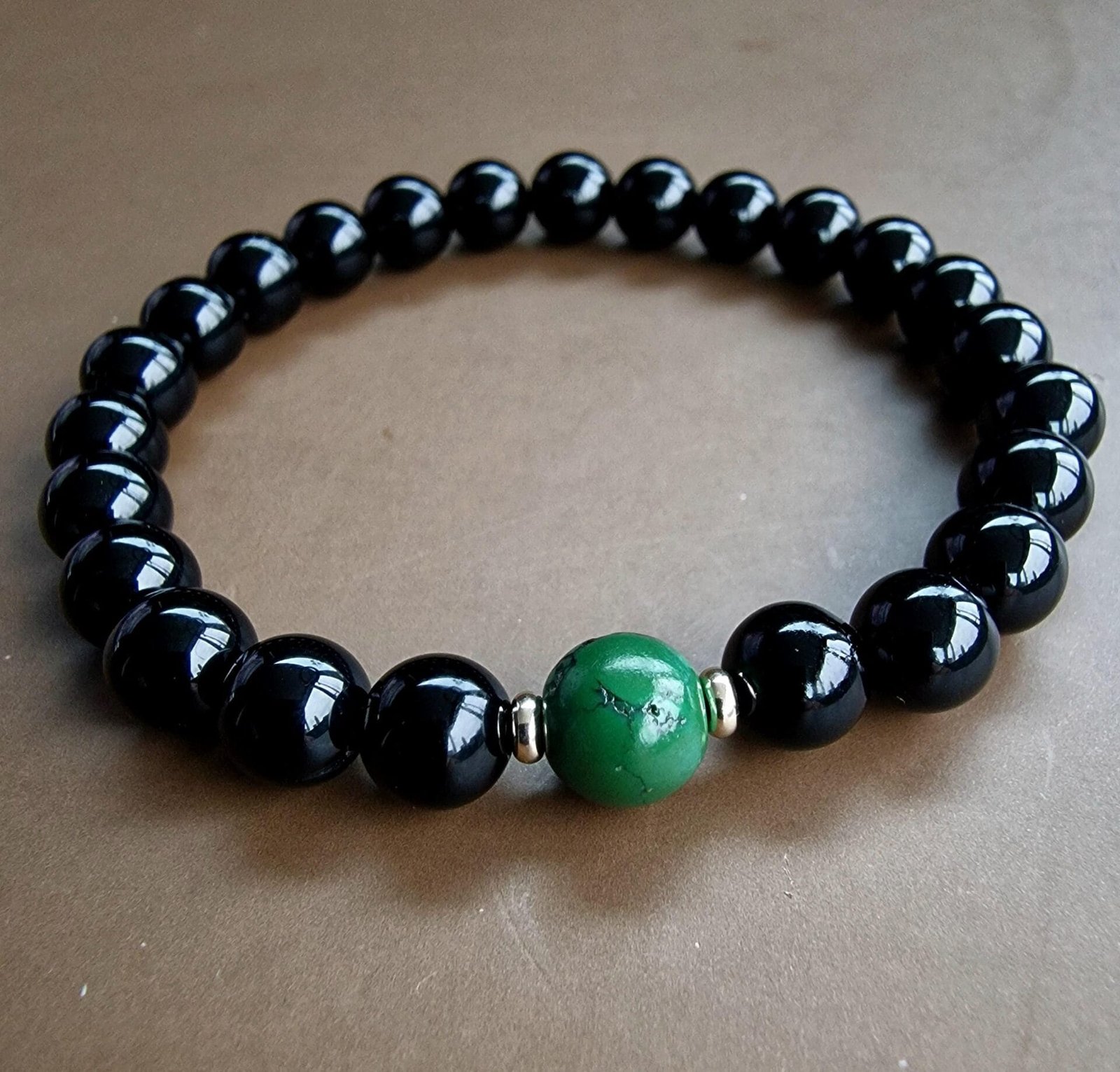 Agate Beads Bracelet and Turquoise - Image 7