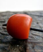 Antique Tibetan Coral Bead | Natural Red Coral Charm | 19th Century Amulet | Prayer Bead Focal | Himalayan Spiritual Talisman - Image 2