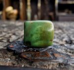 Tibetan Coral and Turquoise beads | Rare Barrel Red Coral Beads | 19th Century Amulet, Dzi Flanking Beads ,Himalayan Prayer Talisman - Image 6