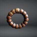 Antique Tibetan Amulet Thogchag| Sky Metal Alloy Talisman|20th Century| Rare Buddhist Protection Pendant| Turquoise, antique Coral, Dzi bead - Image 5