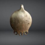 Antique Tibetan Amulet Thogchag| Sky Metal Alloy Talisman|20th Century| Rare Buddhist Protection Pendant| Turquoise, antique Coral, Dzi bead - Image 7