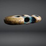 Antique Tibetan Amulet Thogchag| Sky Metal Alloy Talisman|20th Century| Rare Buddhist Protection Pendant| Turquoise, antique Coral, Dzi bead - Image 8