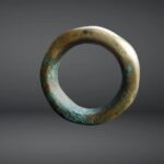Antique Tibetan Amulet Thogchag| Sky Metal Alloy Talisman|20th Century| Rare Buddhist Protection Pendant| Turquoise, antique Coral, Dzi bead - Image 2