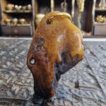 Antique Tibetan Himalayan Amulet | Mid-20th C Pendant | 43mm Meditation Talisman | Tibetan Buddhist Charm | Ready to Wear - Image 2