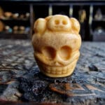 Antique Crowned Chitipati Amulet | Early 20th C Relic | 29mm Himalayan Meditation Pendant | Tibetan Talisman Ready to Wear - Image 6