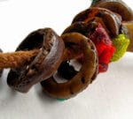 Antique Himalayan Yogi Ring Mala | 19th C Relic Bracelet | 15mm Meditation Talisman | Conch Shell Amulet | Tibetan Charm - Image 11