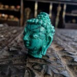 Tibetan antique Turquoise Budha bead| antique old Mala Prayer beads, bodhi 108, antique Coral, Dzi beads, Kapala Skull beads, Special Gifts - Image 3