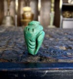 Tibetan Turquoise Conch Bead – Antique Hand-Carved Ritual Amulet
​A silent call to awakening and spiritual sovereignty - Image 2
