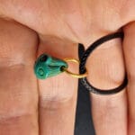 Natural Turquoise Lotus Pod Pendant 27mm Hand Carved Seed Bead Tibetan Style Talisman Real Gemstone Zen Jewelry Unique Spiritual Gift - Image 3