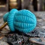 Natural Turquoise Basket Pendant| Hand Carved Wealth Charm| Tibetan Style| Real Gemstone| Zen Jewelry| Unique Abundance Gift| Gold Plated - Image 7