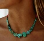 Turquoise beads necklace, antique Coral/ Tibetan Turquoise beads 18th century Rudraksha Mala Prayer beads old 108, Dzi beads