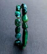 Tibetan Turquoise beads + Coral necklace 18th Century | antique old Mala Prayer beads, bodhi mala 108, Dzi beads, Kapala Skull beads - Image 10